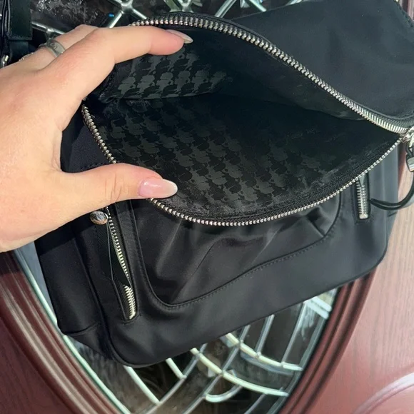 Karl Lagerfeld Black Messenger Bag - Picture 3 of 6